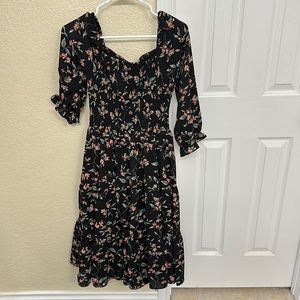 Marta Smocked Midi Dress Baltic Born